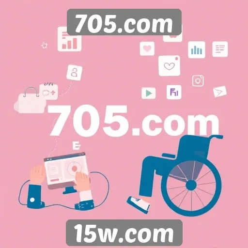 Acessibilidade e navegação em 705.com